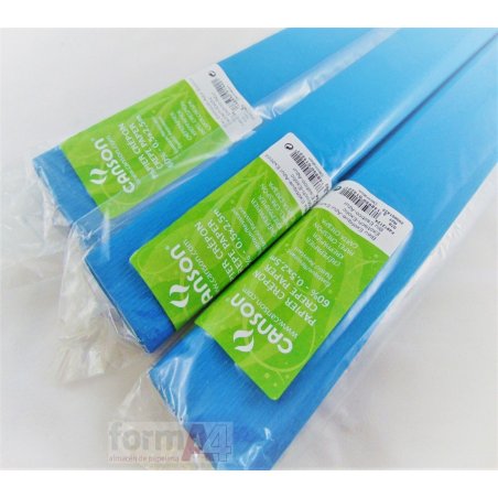 PAPEL CRESPON CANSON AZUL EXOTICO