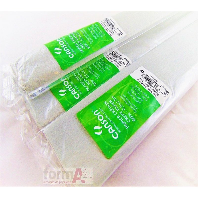 PAPEL CRESPON CANSON GRIS