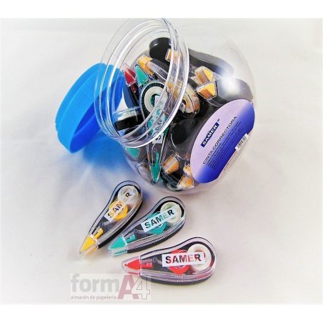 CINTA CORRECTORA MINI SAMER 4.2MMX5M. B/40