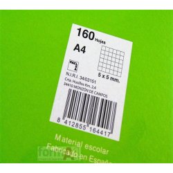 BLOC MICROP. PACSA S.BLOCK A4 160H. CUADROS