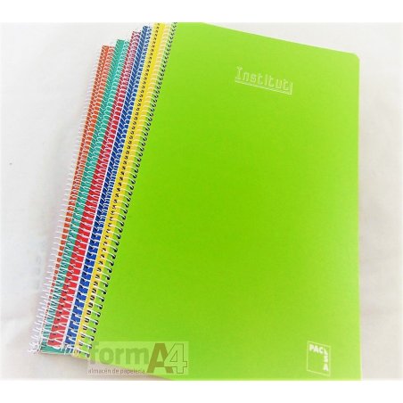CUADERNO ESP PACSA T. DURA FOLIO 80H. PAUTA 3.5MM.