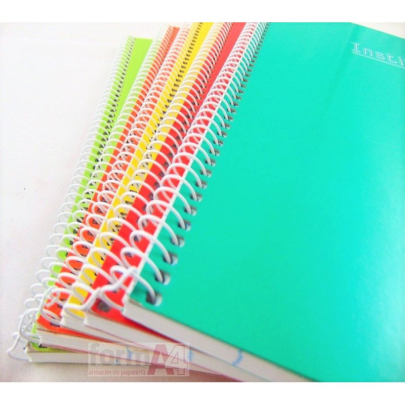CUADERNO ESPIRAL PACSA INSTITUT 4º 80H. 2.5MM