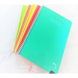 CUADERNO ESPIRAL PACSA INSTITUT 4º 80H. 2.5MM