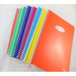CUADERNO ESPIRAL PACSA 4º 80H. CUADROS 4X4MM