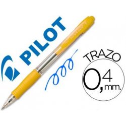 BOLIGRAFO PILOT SUPERGRIP AMARILLO