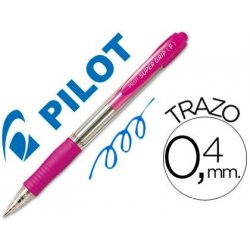 BOLIGRAFO PILOT SUPERGRIP ROSA