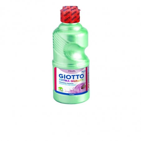 TEMPERA ESCOLAR GIOTTO 250ML VERDE PERLA