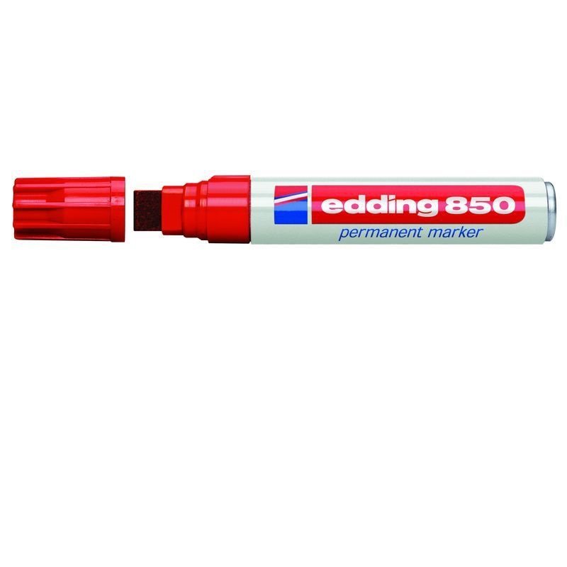 MARCADOR EDDING 850 ROJO