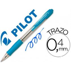 BOLIGRAFO PILOT SUPERGRIP AZUL CLARO