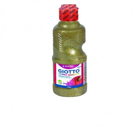 TEMPERA ESCOLAR GIOTTO 250ML PURPURINA ORO