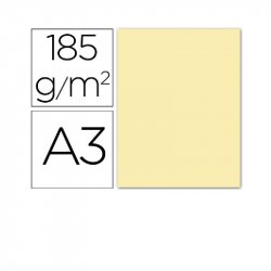 CARTULINA IRIS A3 CREMA P/50