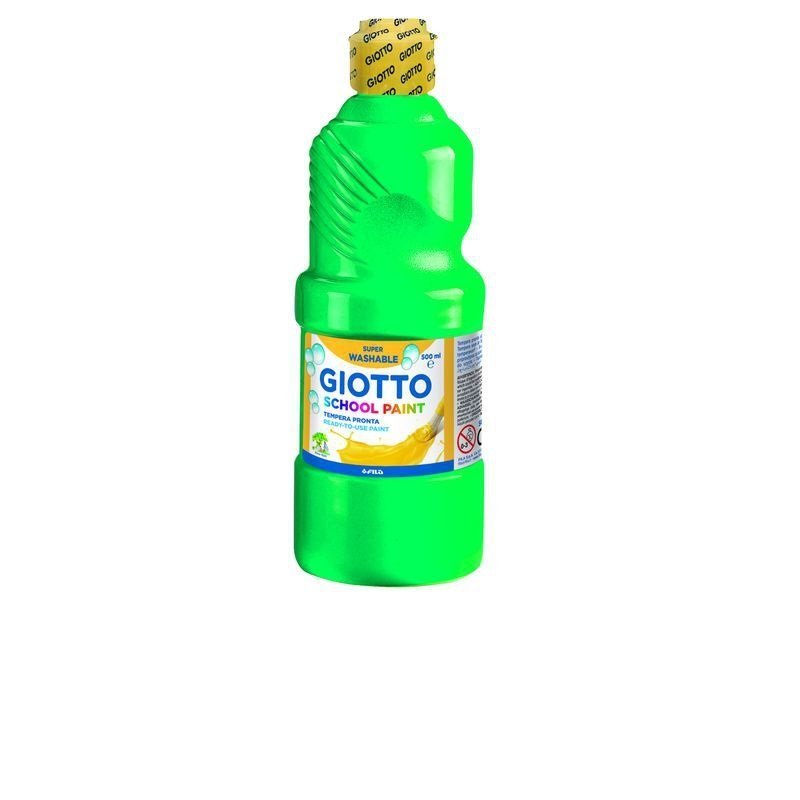 TEMPERA ESCOLAR GIOTTO 500ML VERDE OSCURO