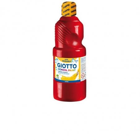 TEMPERA ESCOLAR GIOTTO 500ML ROJO