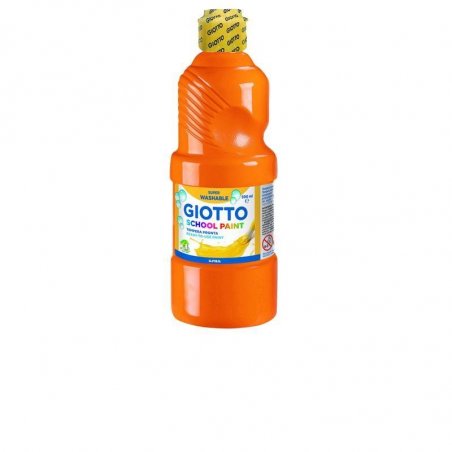 TEMPERA ESCOLAR GIOTTO 500ML NARANJA