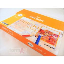 PAPEL  DIBUJO CANSON BASIK...
