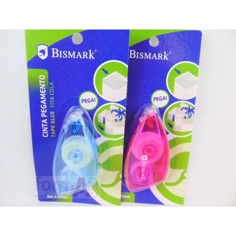 ADHESIVO ROLLER BISMARK 6MMX5M.