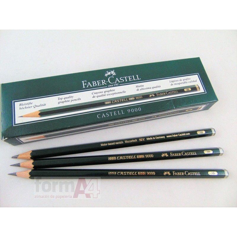 LAPIZ FABER-CASTELL 9000 3B