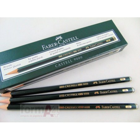 LAPIZ FABER-CASTELL 9000 2B