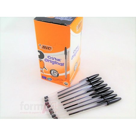 BOLIGRAFO BIC CRISTAL NEGRO