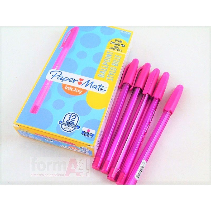 BOLIGRAFO P. MATE INKJOY 100 ROSA