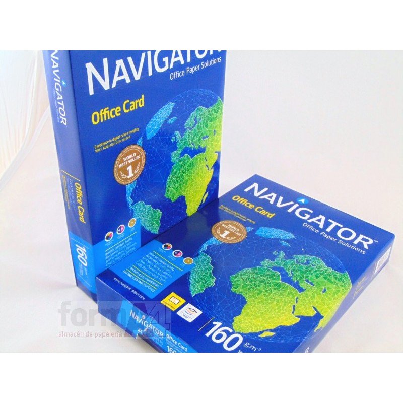 PAPEL MULTIFUNCION NAVIGATOR A4 160GR. P/250H.
