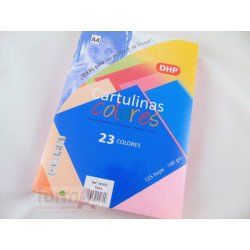 CARTULINA DHP A4 180GR. ROSA P/125