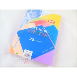 CARTULINA DHP A4 180GR. LILA P/125