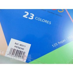 CARTULINA DHP A4 180GR. PISTACHO P/125