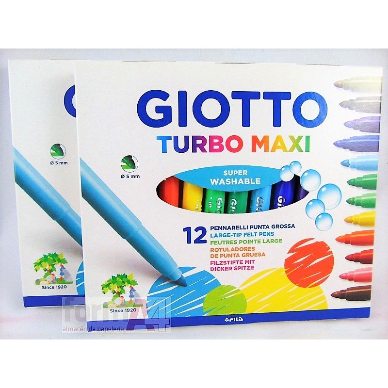 ROTULADOR GIOTTO TURBO MAXI EST/12