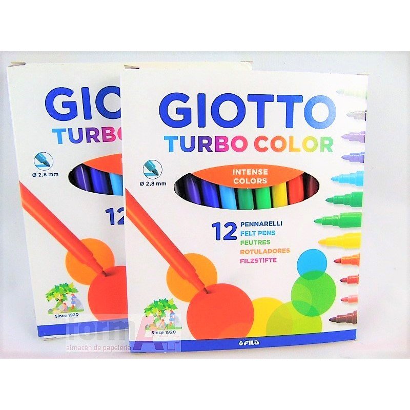 ROTULADOR GIOTTO TURBO COLOR EST/12