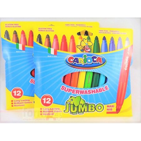 ROTULADOR CARIOCA JUMBO EST/12