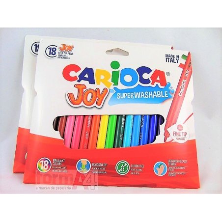 ROTULADOR CARIOCA JOY EST/18