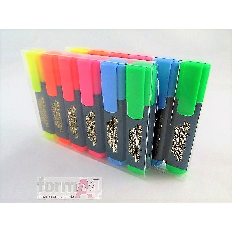 MARCADOR FLUORESCENTE TEXTLINER EST/6 SURTIDOS