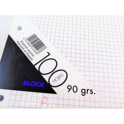 RECAMBIO PACSA 90GR. FOLIO 4T. 100H. CUA. VIOLETA