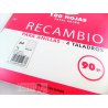 RECAMBIO PACSA 90GR. A4 4T. 100H. PAUTA 2,5MM.