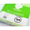 RECAMBIO PACSA 100GR. A4 4T. 100H. CUADROS