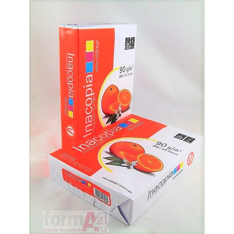 PAPEL MULTIFUNCION INACOPIA ELITE A4 90GR. P/500H
