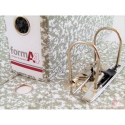 ARCHIVADOR FORMA4 JASPEADO GRIS FOLIO