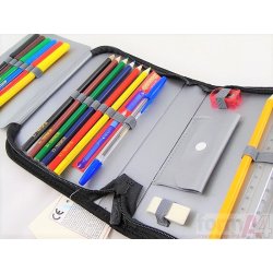 ESTUCHE PLUMIER 19 PIEZAS HERLITZ