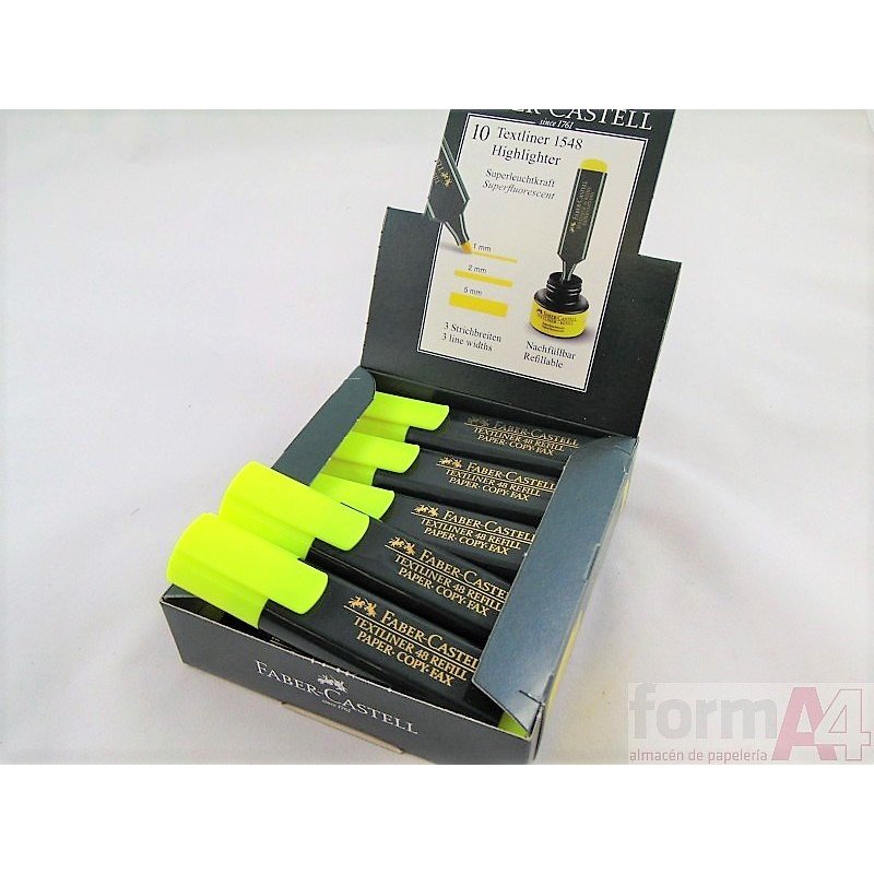 MARCADOR FLUORESCENTE TEXTLINER AMARILLO