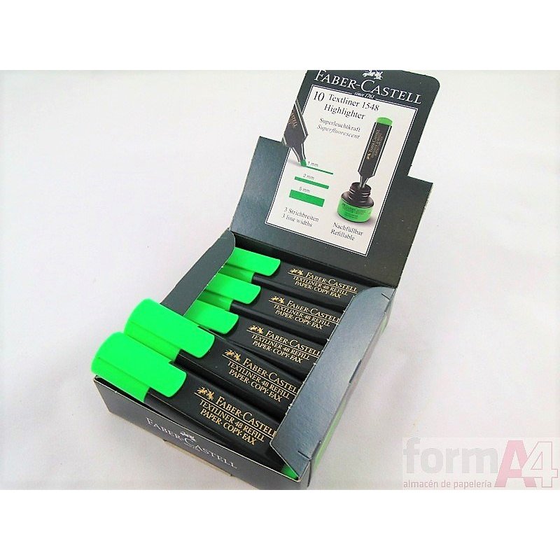 MARCADOR FLUORESCENTE TEXTLINER VERDE
