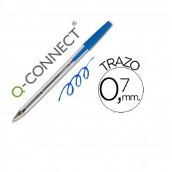 BOLIGRAFO Q-CONNECT AZUL