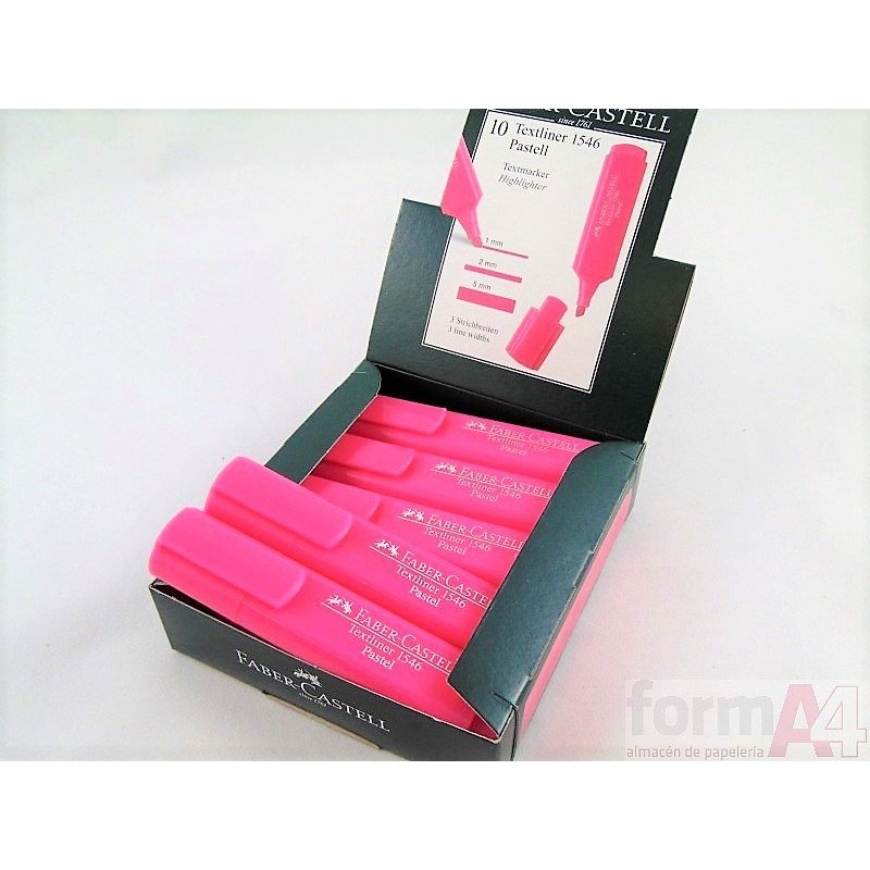 MARCADOR FLUORESCENTE TEXTLINER ROSA PASTEL