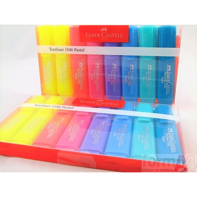 MARCADOR FLUORESCENTE TEXTLINER PASTEL E/8