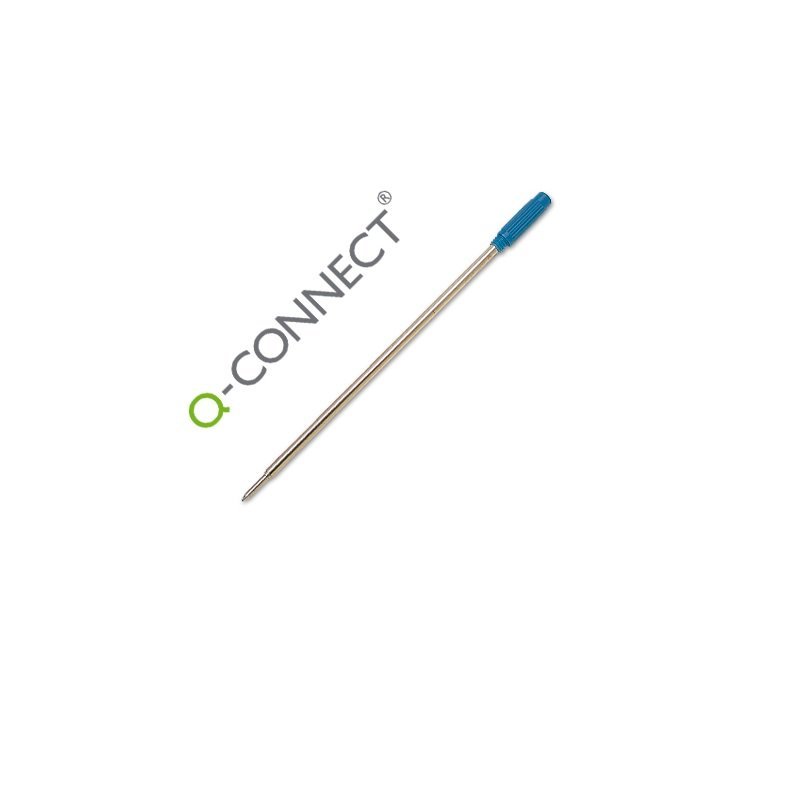 RECAMBIO BOLIGRAFO Q-CONNECT TIPO CROSS AZUL