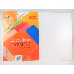 CARTULINA DHP A3 180GR. BLANCO P/50