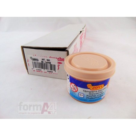 TEMPERA ESCOLAR JOVI 35CC. CARNE