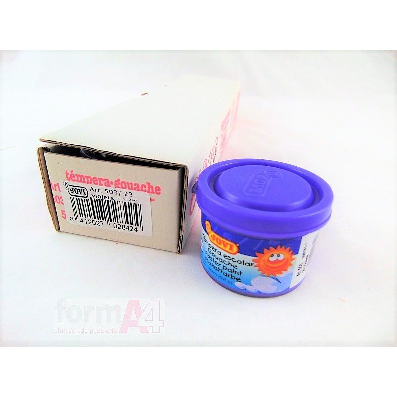 TEMPERA ESCOLAR JOVI 35CC. VIOLETA