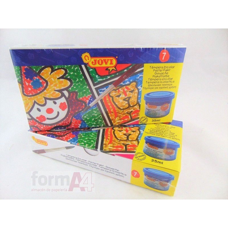 TEMPERA ESCOLAR JOVI C/7