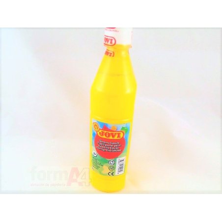 TEMPERA LIQUIDA JOVI 500CC. AMARILLO